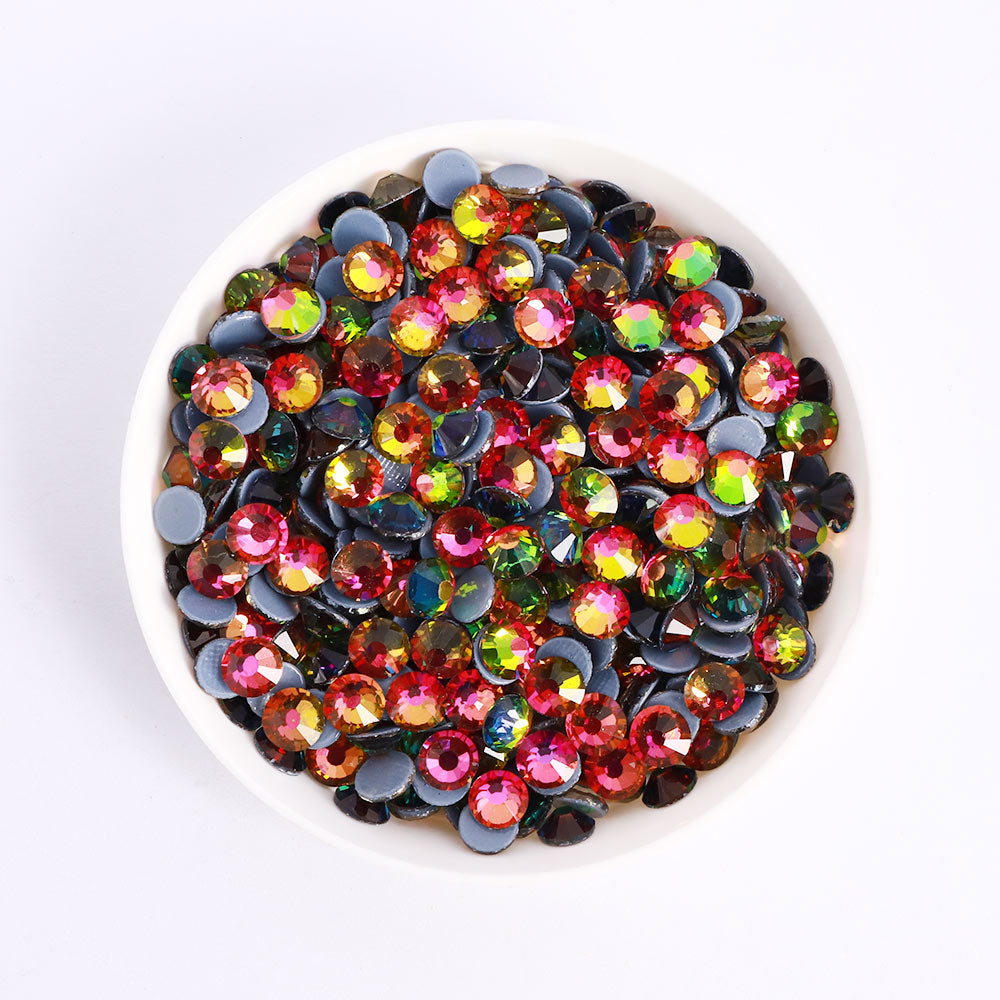 Rainbow Glass HotFix Rhinestones WholesaleRhinestone