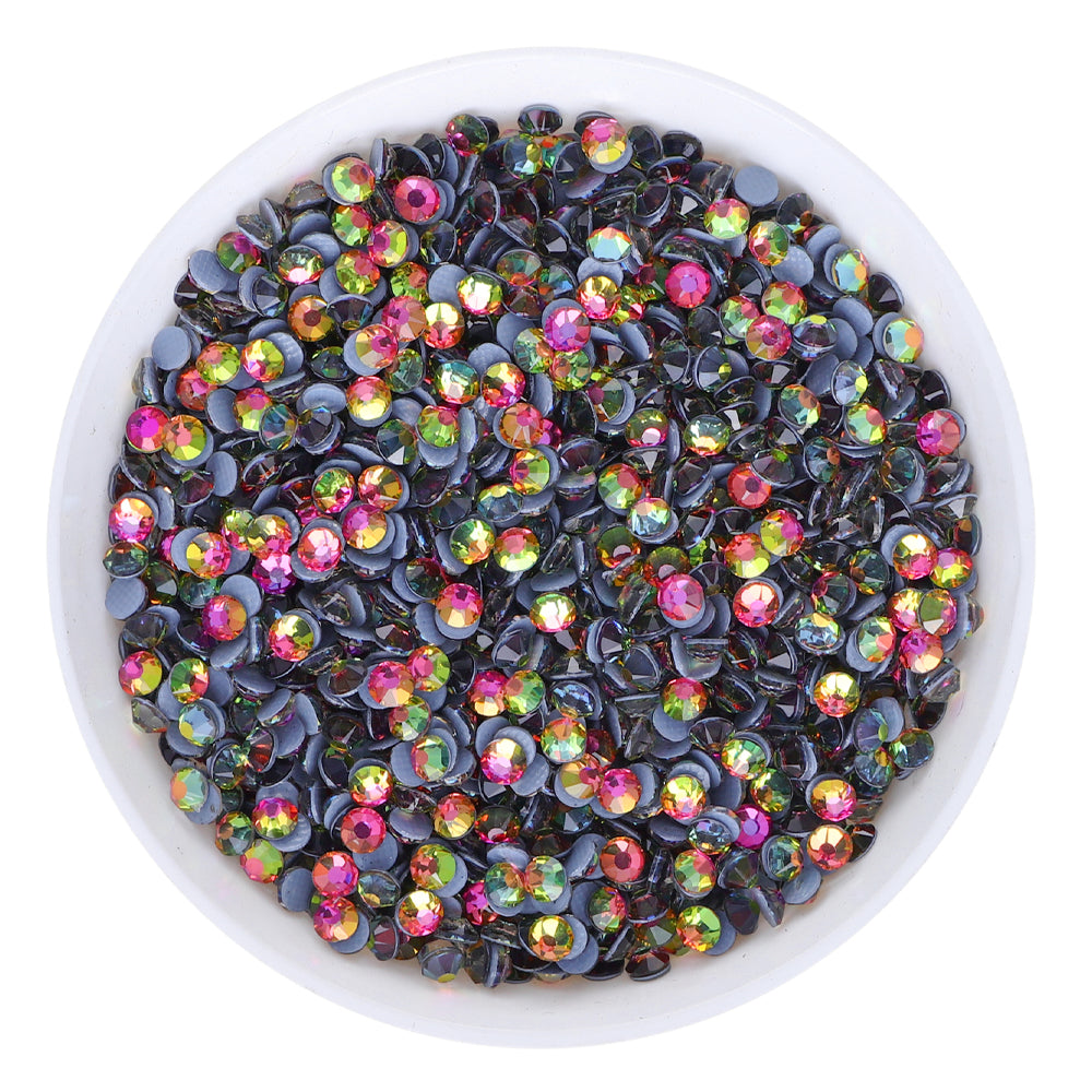 Rainbow Glass HotFix Rhinestones 16 Cut Facets WholesaleRhinestone