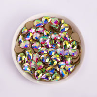 Raindrop Shape Crystal AB Flat Back Fancy Rhinestones WholesaleRhinestone