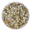Light Sunshine Glass Flat Back Rhinestones Silver Back WholesaleRhinestone