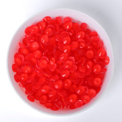 Mocha Neon Dk Orange Glass Flat Back Rhinestones WholesaleRhinestone