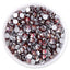 Star Dark Siam Glass FlatBack Rhinestones Silver Back WholesaleRhinestone