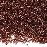 Transparent Silver-lined Brown Color Hight Quality Glass Cylinder Seed Beads 1.6 MM Size GY2011 WholesaleRhinestone