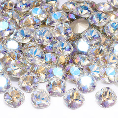Moonlight Cushion Square Shape High Quality Glass Pointed Back Fancy Rhinestones WholesaleRhinestone