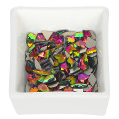 Mixed Shapes Rainbow Flat Back Fancy Rhinestones For Nail Art WholesaleRhinestone