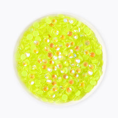 Mocha Shimmer Citrine Glass Flat Back Rhinestones WholesaleRhinestone