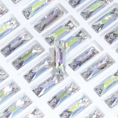 Crystal Transmission Cosmic Baguette Shape High Quality Glass Sew-on Rhinestones WholesaleRhinestone