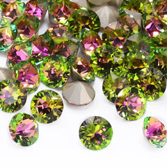 Vitrail Rose XIRIUS Chaton Shape High Quality Glass Pointed Back Fancy Rhinestones WholesaleRhinestone