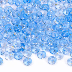 TMTG002 Transparent Candy Series Lucky Buckle Shape Glass Seed Beads WholesaleRhinestone