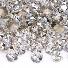 Crystal Cushion Square Shape High Quality Glass Pointed Back Fancy Rhinestones WholesaleRhinestone