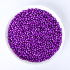 Glass Galvanized Seed Beads 12/0 Size 1.8mm GA-1054 Color WholesaleRhinestone
