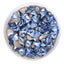 Sweet Heart Shape Lt Light Blue Glass Pointed Back Fancy Rhinestones WholesaleRhinestone