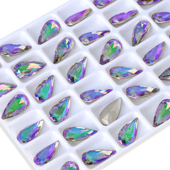 Ghost Light Teardrop Forma Glass de alta calidad puntiaguda diario de rehinestones elegantes