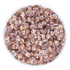 Crystal Leopard Grain Glass FlatBack Rhinestones White Back WholesaleRhinestone