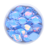 Light Sapphire AM Lemon Shape High Quality Glass Sew-on Rhinestones WholesaleRhinestone