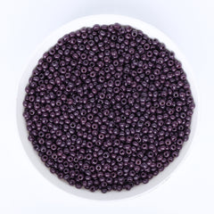 Glass Galvanized Seed Beads 12/0 Size 1.8mm GA-1049 Color WholesaleRhinestone