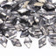 Rhombus Shape Black Diamond Flat Back Fancy Rhinestones WholesaleRhinestone