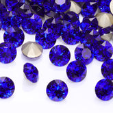 Sapphire XIRIUS Chaton Shape High Quality Glass Pointed Back Fancy Rhinestones WholesaleRhinestone