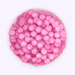Mocha Neon Pink Glass Flat Back Rhinestones WholesaleRhinestone