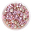Pink XIRIUS Chaton Shape Glass Pointed Back Fancy Rhinestones WholesaleRhinestone