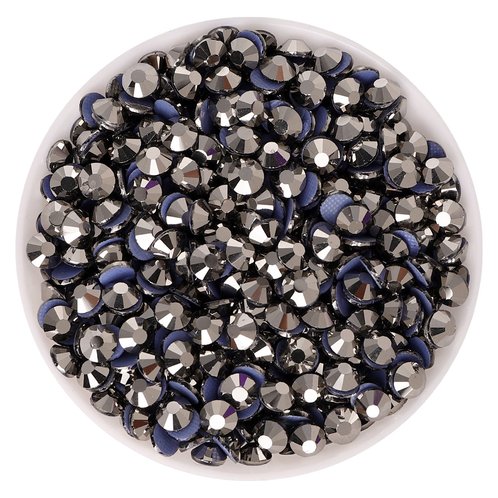 Hematite Glass HotFix Rhinestones WholesaleRhinestone