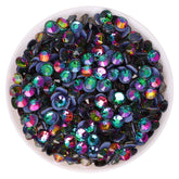 Green Volcano Glass HotFix Rhinestones WholesaleRhinestone