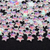Star Shape Mocha White Flat Back Fancy Rhinestones WholesaleRhinestone