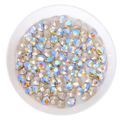 Paradise Shine Heart Shape Glass Pointed Back Fancy Rhinestones WholesaleRhinestone