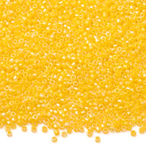 Opaque Rainbow Dark Yellow Color Hight Quality Glass Cylinder Seed Beads 1.6 MM Size BS1014 WholesaleRhinestone