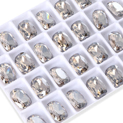 Satin Cushion Shape High Quality Glass Pointed Back Fancy Rhinestones WholesaleRhinestone