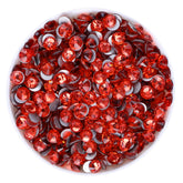 Padparadscha Glass Flat Back Rhinestones Silver Back WholesaleRhinestone