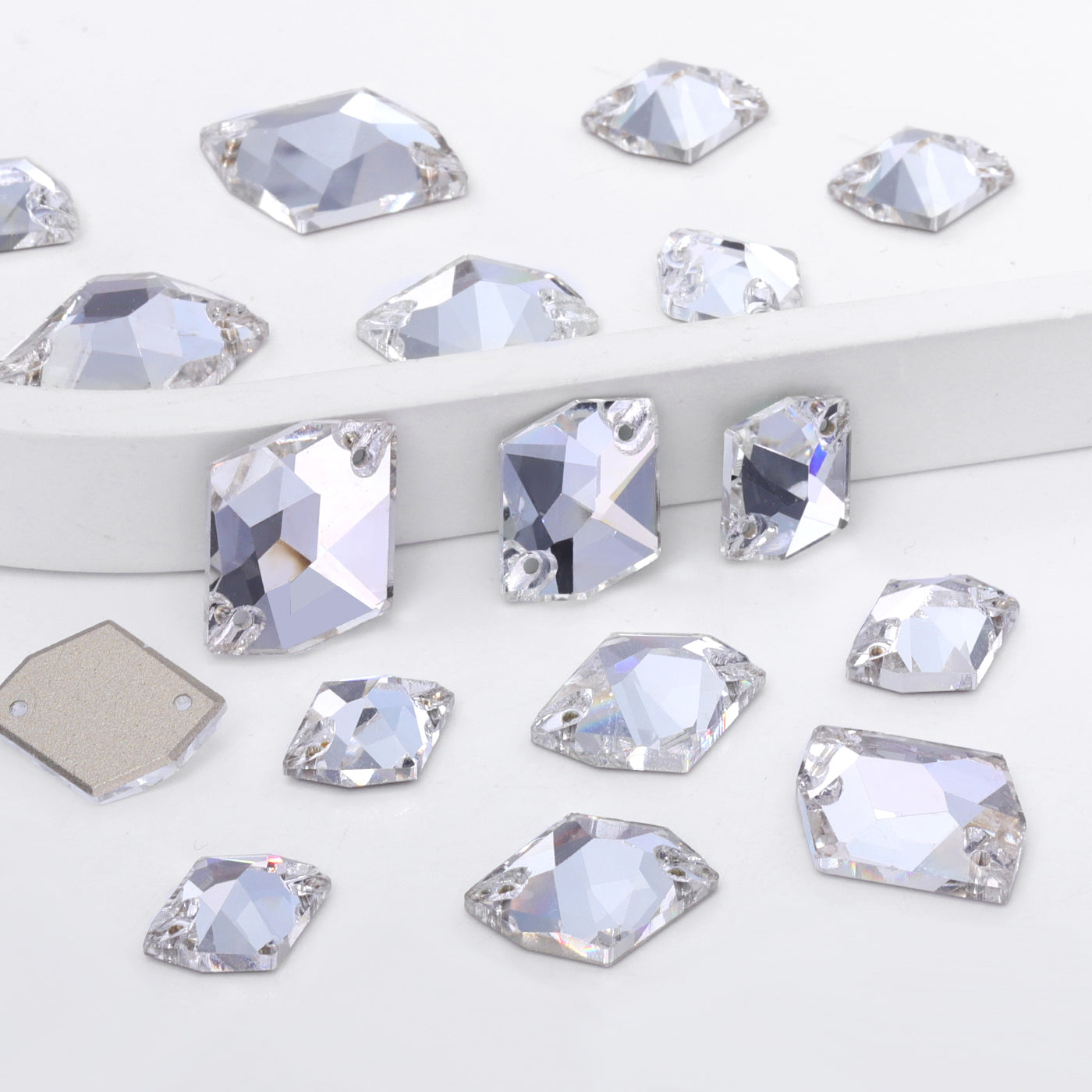 Mixed Sizes Crystal Cosmic Shape High Quality Glass Sew-on Rhinestones WholesaleRhinestone