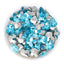 Light Aquamarine Rabbit Shape Glass Pointed Back Fancy Rhinestones WholesaleRhinestone