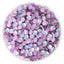 Crystal White Opal Glass FlatBack Rhinestones Silver Back WholesaleRhinestone