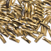 Rectangle Shape Aurum Flat Back Fancy Rhinestones WholesaleRhinestone