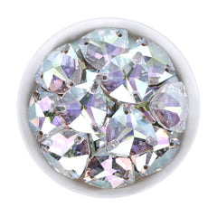 Crystal Transmission Trilliant Shape High Quality Glass Sew-on Rhinestones WholesaleRhinestone