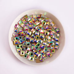 Square Shape Crystal AB Flat Back Fancy Rhinestones WholesaleRhinestone