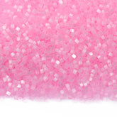 Transparent Pink Silk Satin Cat's Eye Color Hight Quality Glass Cylinder Seed Beads 1.6 MM Size MY4013 WholesaleRhinestone