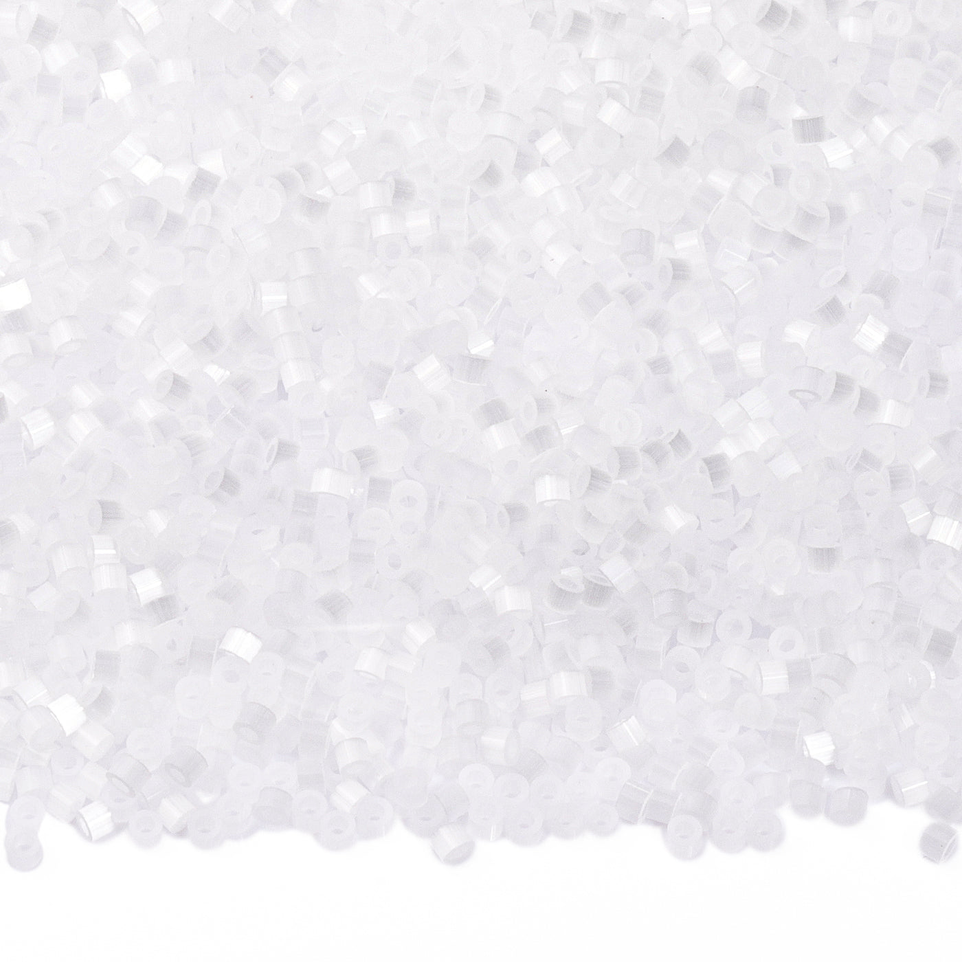 Transparent White Cat's Eye Color Hight Quality Glass Cylinder Seed Beads 1.6 MM Size MY4001 WholesaleRhinestone