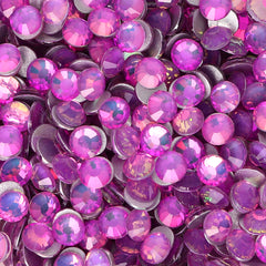 Crystal Lavender Purple Glass FlatBack Rhinestones Silver Back WholesaleRhinestone