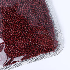 Glass Galvanized Seed Beads 12/0 Size 1.8mm GA-1059 Color WholesaleRhinestone