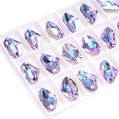 Vitrail Light Galactic Shape High Quality Glass Pointed Back Fancy Rhinestones WholesaleRhinestone