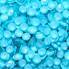 Neon Ice Blue Glass FlatBack Neon Rhinestones WholesaleRhinestone