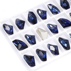 Montana Galactic Shape High Quality Glass Pointed Back Fancy Rhinestones WholesaleRhinestone