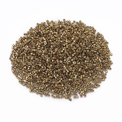 Metallic Bright Gold Luster Color Hight Quality Glass Cylinder Seed Beads 1.6 MM Size JS3005 WholesaleRhinestone