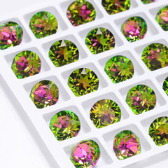 Vitrail Rose XIRIUS Chaton Shape High Quality Glass Pointed Back Fancy Rhinestones WholesaleRhinestone