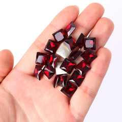 Siam Princess Square Shape High Quality Glass Pointed Back Fancy Rhinestones WholesaleRhinestone