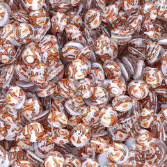 Crystal Leopard Grain Glass FlatBack Rhinestones White Back WholesaleRhinestone