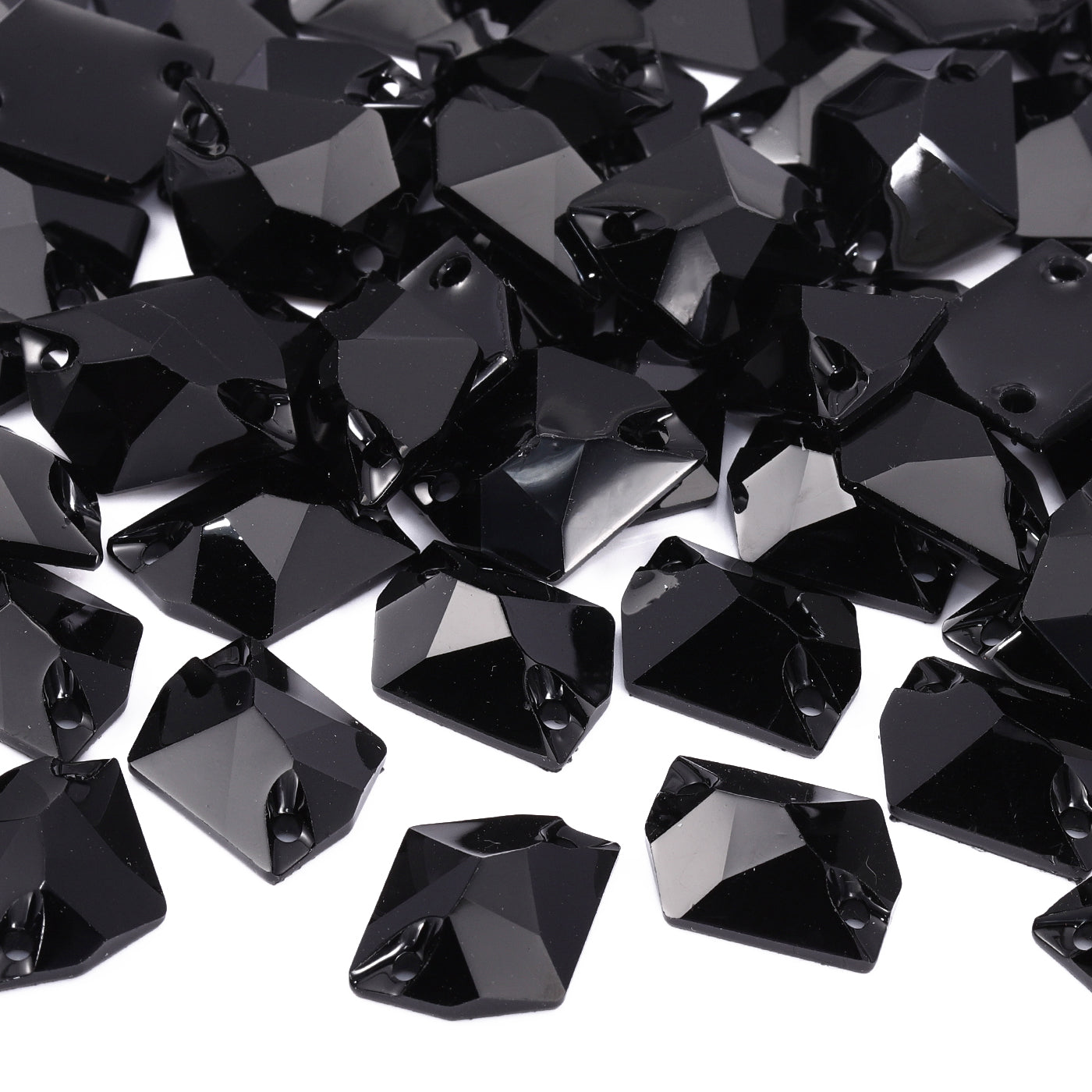 Cosmic Black Resin Sew-on Rhinestones For Dance Costume WholesaleRhinestone