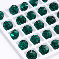 Emerald XIRIUS Chaton Shape High Quality Glass Pointed Back Fancy Rhinestones WholesaleRhinestone